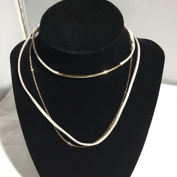 BP. 3-Pack Faux Suede & Chain Chokers (G1) - Picture 2 of 6